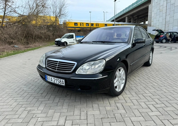 Mercedes-Benz Klasa S cena 34900 przebieg: 162000, rok produkcji 2000 z Białystok małe 781